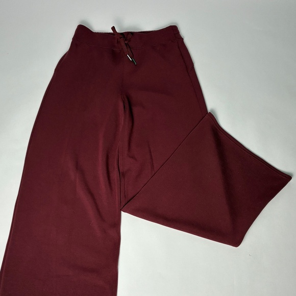 Spanx AirEssentials Wide Leg Pants M – Limited Edition Burgundy - Picture 1 of 6